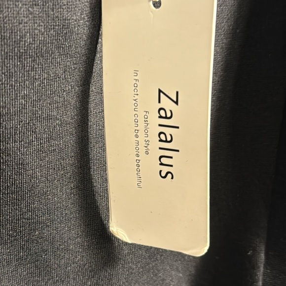 Zalalus Dress NWT black women’s small short midi, long mini depending on height - Picture 4 of 14